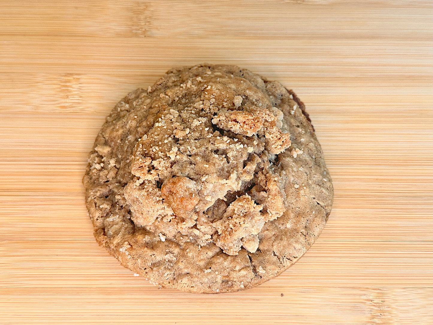 Like Warm Apple Pie (Apple Oat Crisp Cookie)