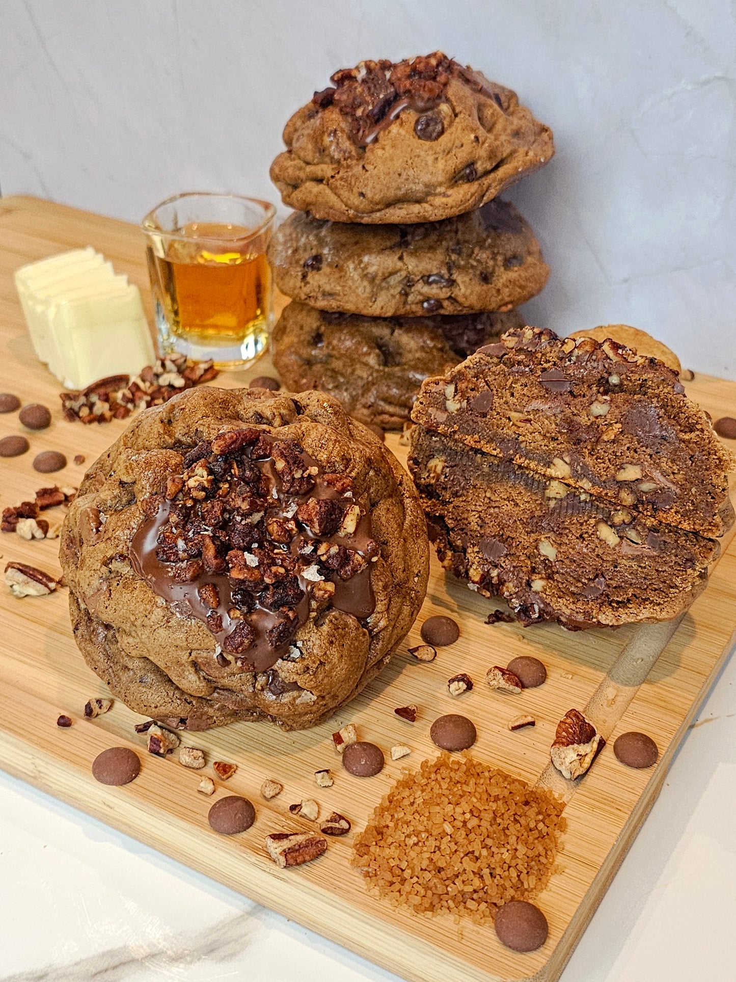 Ryde Or Die (Signature Chocolate Chip Butter Bourbon Pecan 8oz Luxury Cookie)