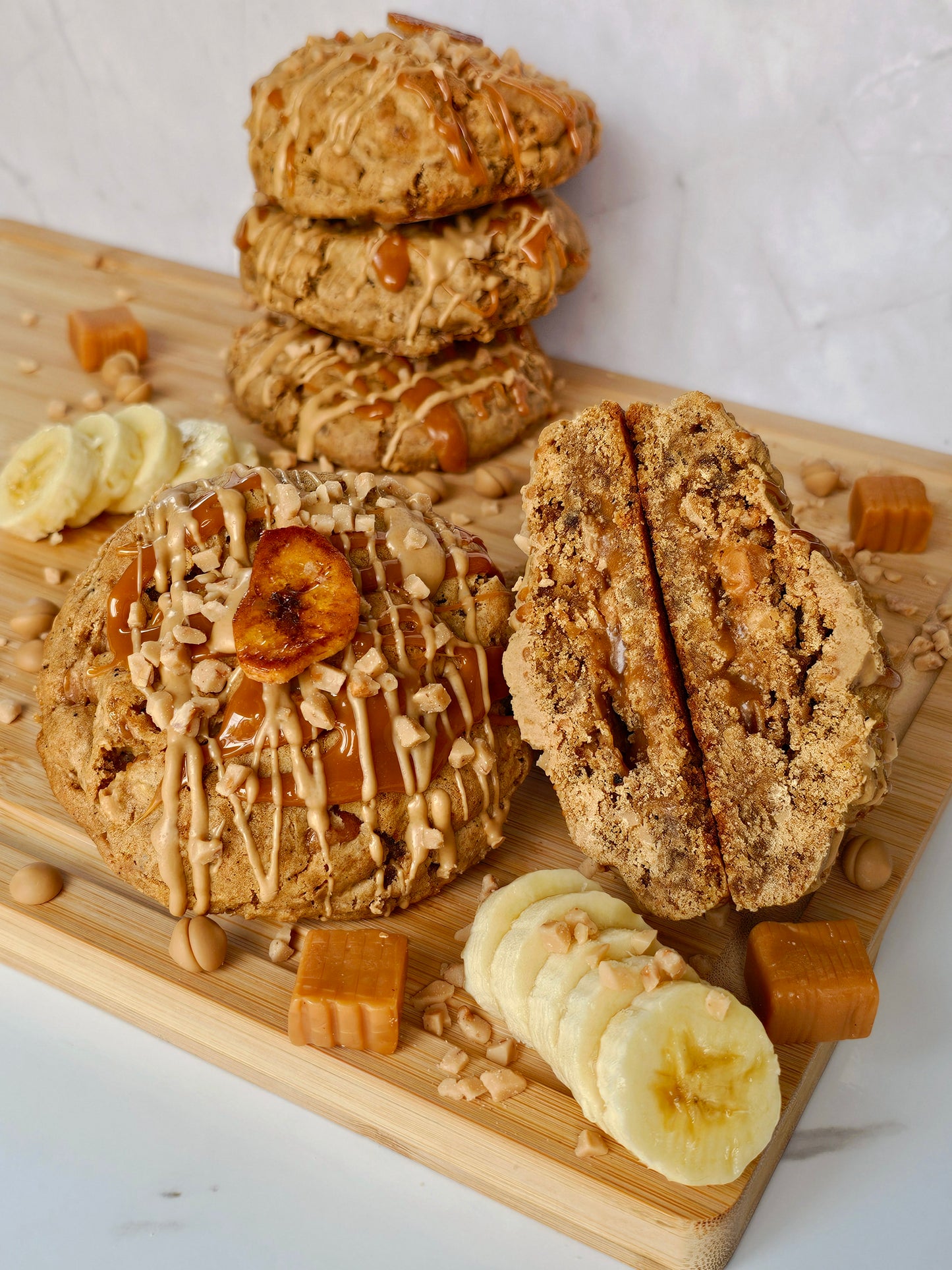 Bananas Gone Wild (Banoffee Cookie)