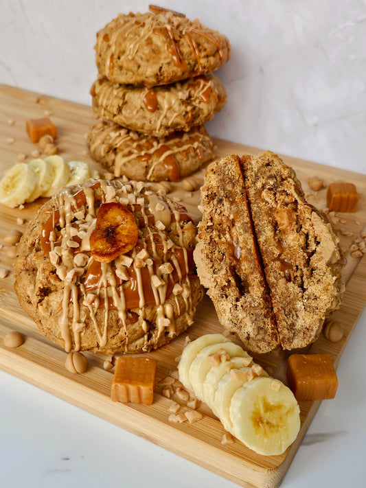 Bananas Gone Wild (Banoffee Cookie)