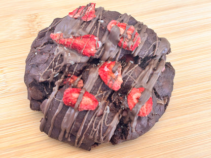 Dipped & Dangerous (Chocolate Covered Strawberry Cookie)