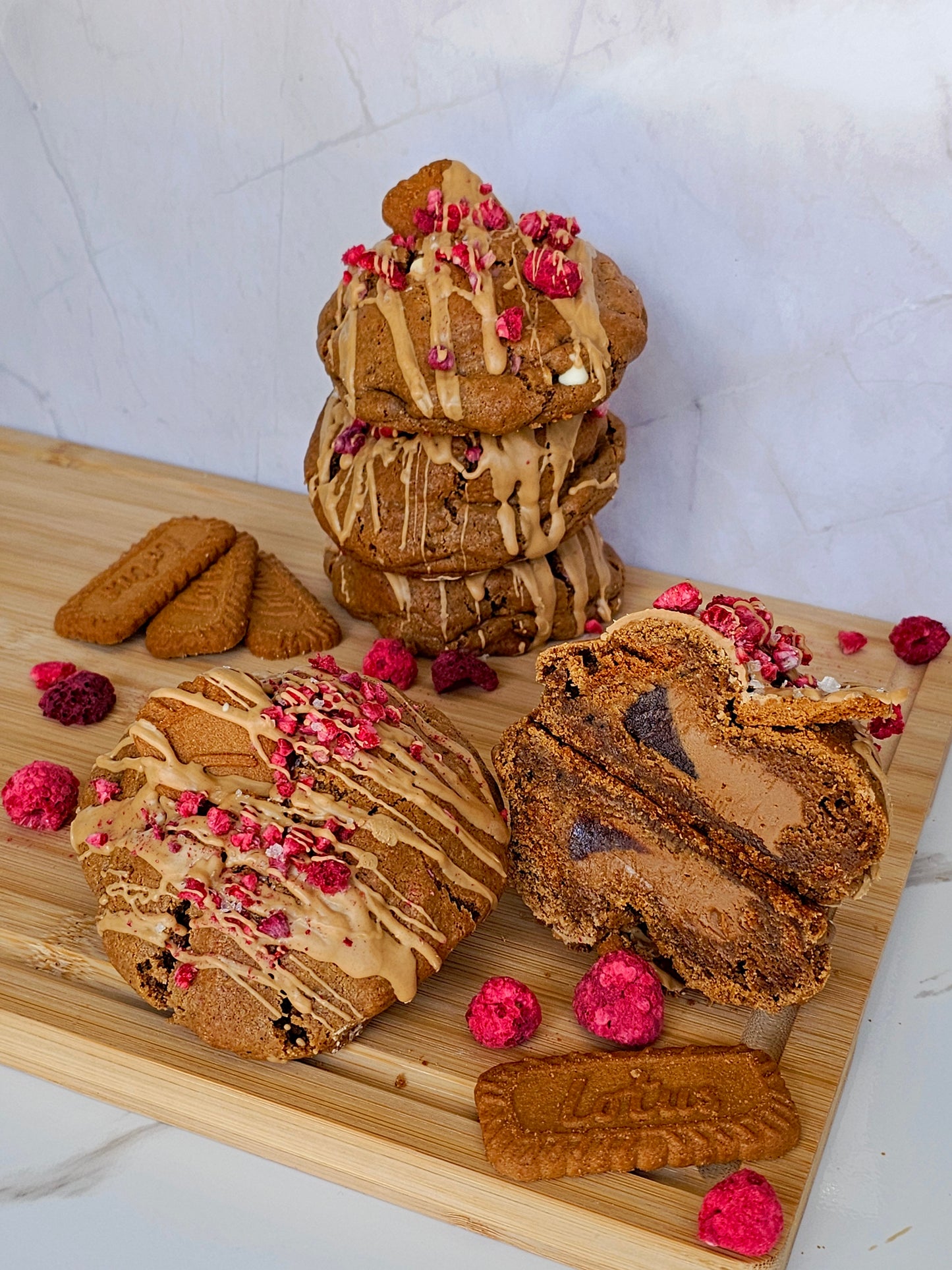 Let's See Where This Goes (Biscoff & Jelly Cookie)