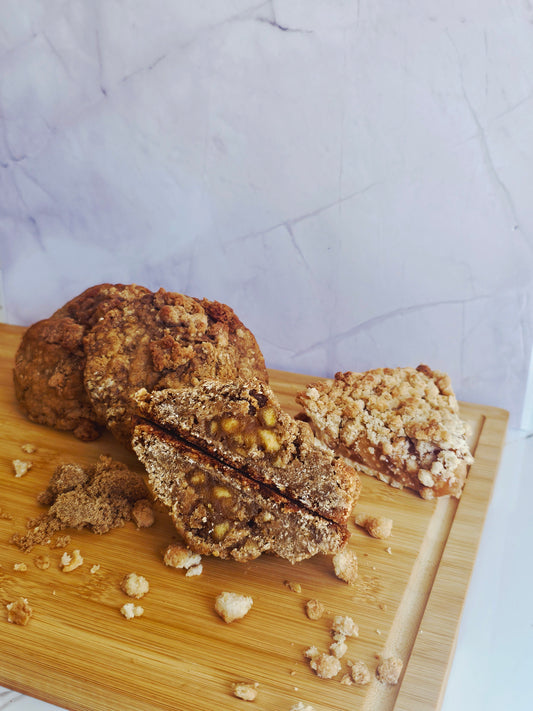 Like Warm Apple Pie (Apple Oat Crisp Cookie)